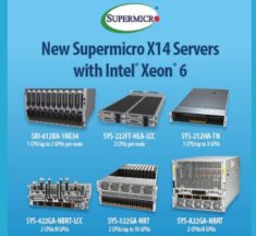 Supermicro Introduces its Expanded Portfolio of  X14 Systems